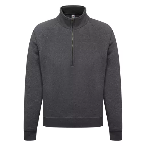Men's Premium Zip Neck Sweat