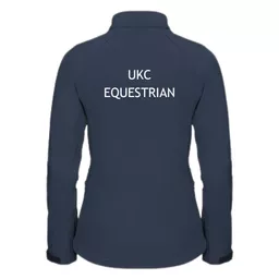 UKC Equestrian Ladies Softshell Jacket Back.png