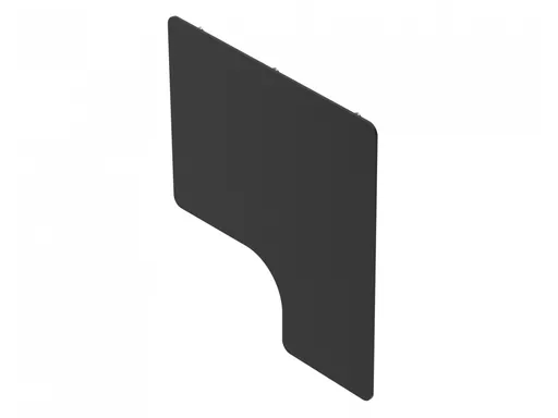 Vauxhall Vivaro 2014-2019 External Shield - Rear Door (Twin Barn) - L1H1, L2H1 (VGP606-BLACK)