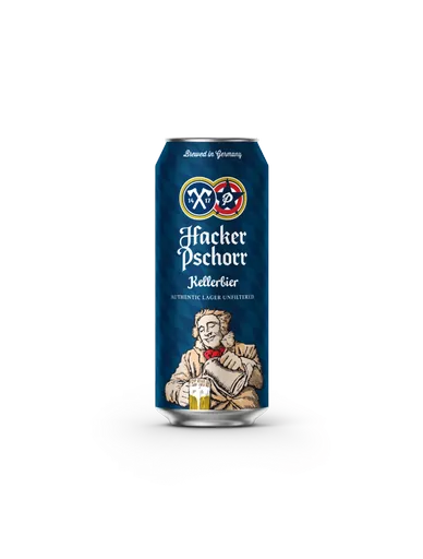 Hacker Pschorr Can Anno 1417 Munich Keller Bier