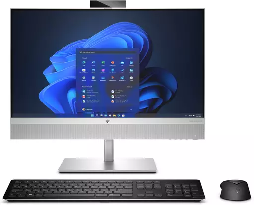 HP EliteOne 840 G9 Intel® Core™ i5 60.5 cm (23.8") 1920 x 1080 pixels 8 GB DDR5-SDRAM 512 GB SSD All-in-One PC Windows 11 Pro Wi-Fi 6E (802.11ax) Silver