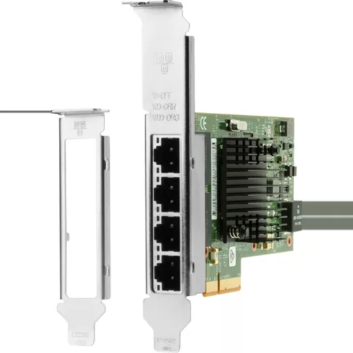 HP Intel Ethernet I350-T4 4-Port 1Gb NIC