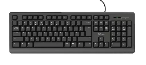 Trust Primo keyboard Universal USB QWERTY UK English Black