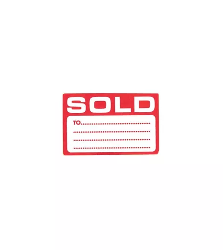 'Sold To' Self Adhesive Labels - 76mm x 50mm (Pack of 500)