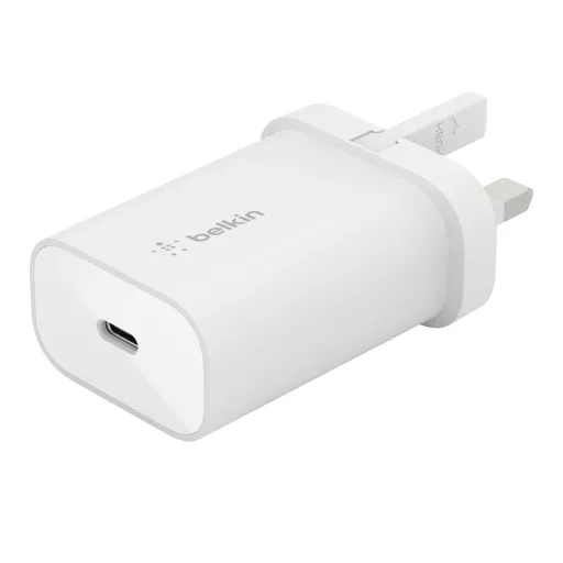 Belkin WCA004MY1MWH-B5 mobile device charger Smartphone White AC Fast charging Indoor