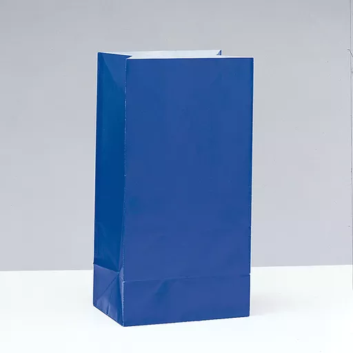 Royal Blue Paper Party Bags