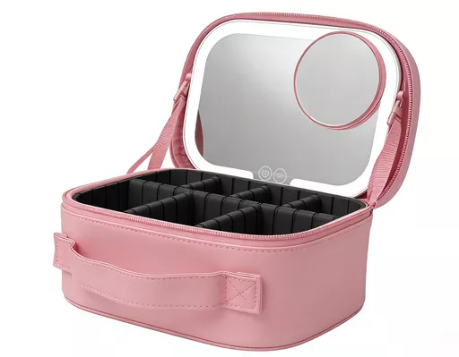 Cosmetic Case with LED Mirror