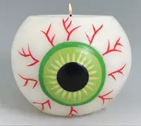 Halloween Eyeball Candle