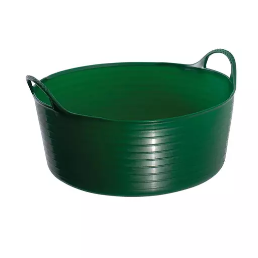 Flexi rubber trug/tub