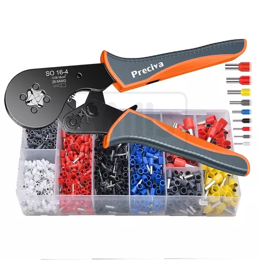 Crimper Plier Set, 0.08-16mm²/AWG 30-5