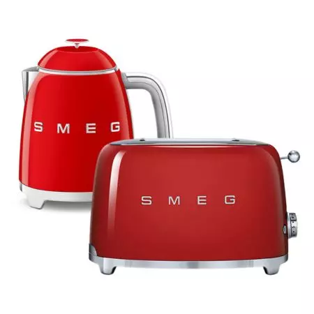 Smeg Mini Kettle & 2 Slice Toaster | Smeg