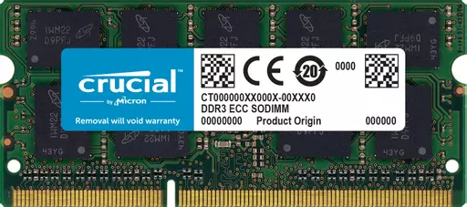 Crucial CT8G3S160BM memory module 8 GB DDR3 1600 MHz