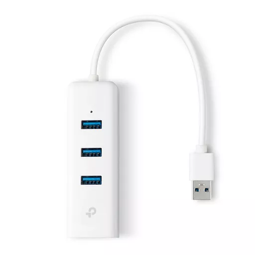 TP-Link UE330 laptop dock/port replicator Wired USB 3.2 Gen 1 (3.1 Gen 1) Type-A White