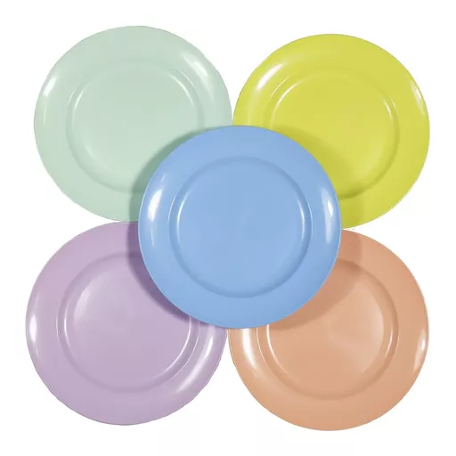 Pastel Plates (Pk 10)