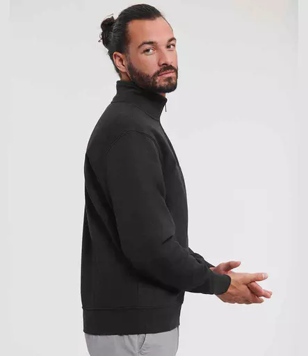 Russell Athletic Authentic Zip Neck Sweatshirt