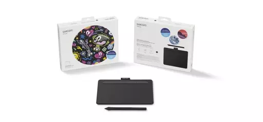 Wacom Intuos S graphic tablet Black 2540 lpi 152 x 95 mm USB