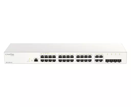 D-Link DBS-2000-28 network switch Managed L2 Gigabit Ethernet (10/100/1000) Grey