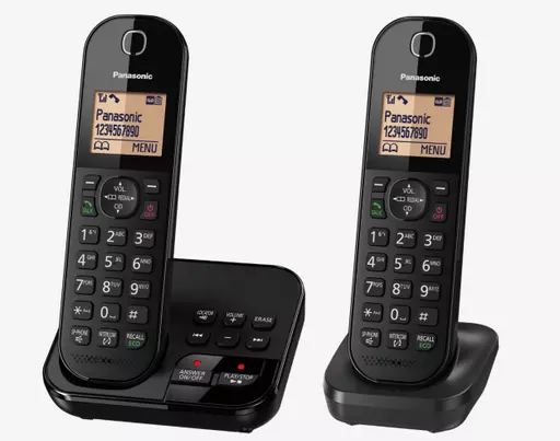 Panasonic KX-TGC422EB telephone DECT telephone Caller ID Black
