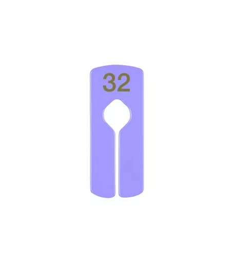 Lilac Rail Divider No32 - Pack of 5