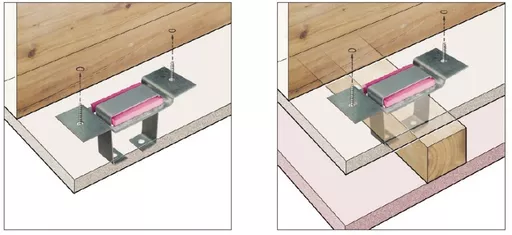 Isosonic Type C Acoustic Ceiling Hanger (box 100)