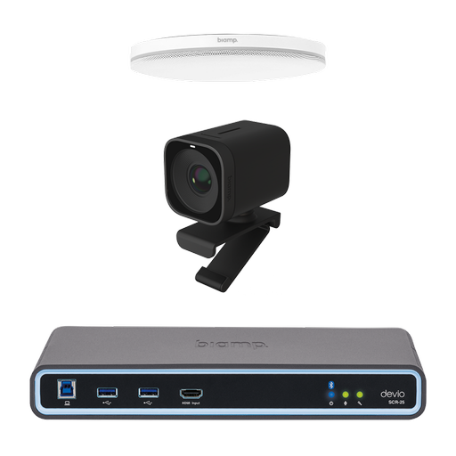 Biamp MRB-S-SCR25-CX Meeting Room Bundle huddle spaces