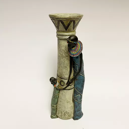 Masai Mother and Child Vase