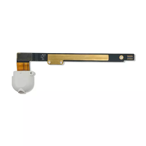 Headphone Jack Flex Cable (White) (CERTIFIED) - For  iPad 7 (2019 / 10.2) / 8 (2020 / 10.2) (4G)
