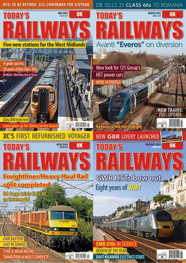 Today's Railways UK 12-issue Subscription
