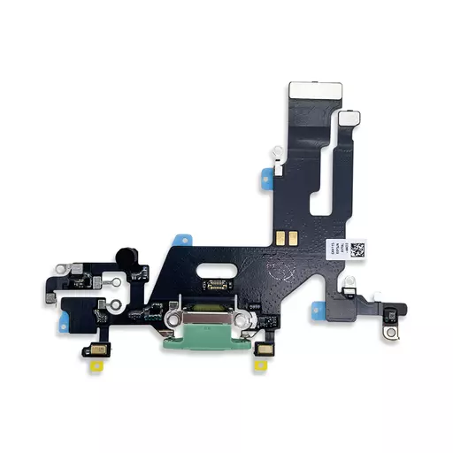 Charging Port Flex Cable (Green) (CERTIFIED - Aftermarket) - For iPhone 11