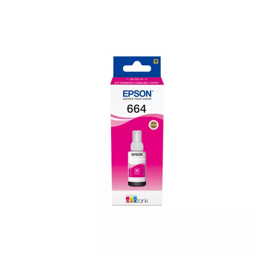 Epson C13T664340/664 Ink bottle magenta, 6.5K pages 70ml for Epson L 300/655