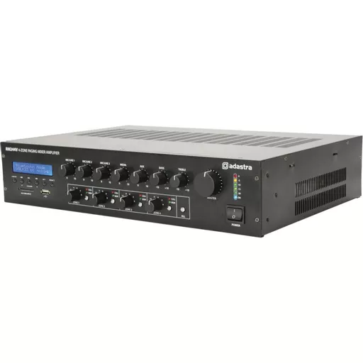 Adastra RM244V 100v Mixer Amplifier with 4-Zone Paging
