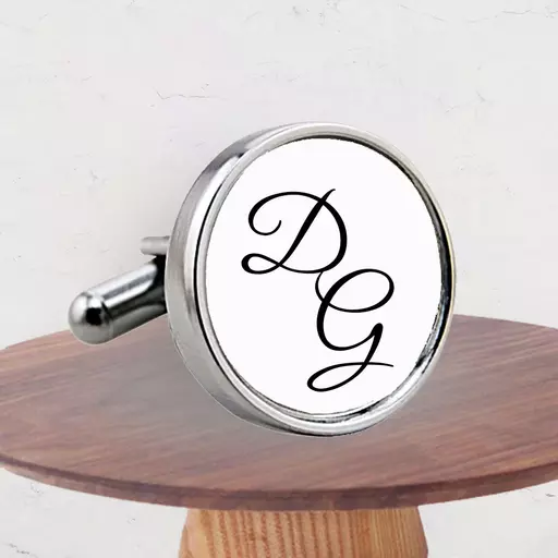 Unique personalised cufflinks for formal wear - name gift for men.jpg