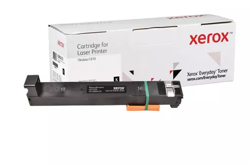 Xerox 006R04278 Toner-kit black, 8K pages (replaces OKI 44315308) for OKI C 610