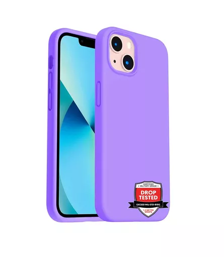 Silicone for iPhone 14 - Purple