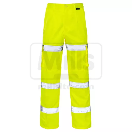 Hi Vis Combat Trousers - Yellow