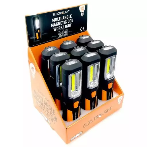 Electralight 250 Lumen Multi Angle Magnetic COB Work Light