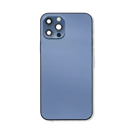 Back Housing With Internal Parts (Pacific Blue) (No Logo) - For iPhone 12 Pro