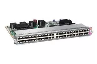 Cisco Catalyst WS-X4748-RJ45-E network switch Managed Gigabit Ethernet (10/100/1000) Silver