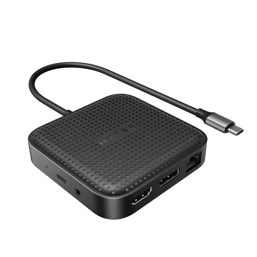 HYPER HD583-GL notebook dock/port replicator Docking USB 3.2 Gen 1 (3.1 Gen 1) Type-C Black