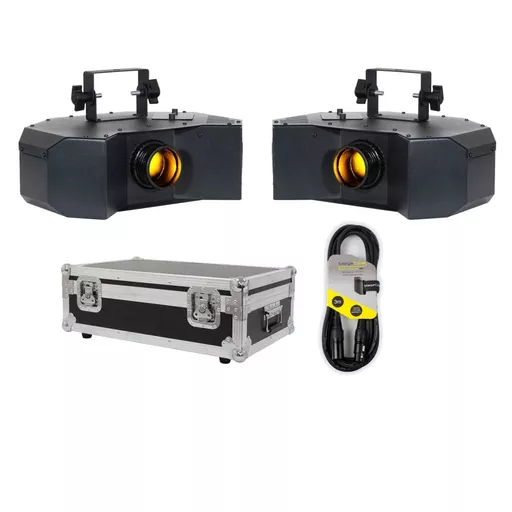 Equinox Helix XP Twin Pack & Flight Case Bundle