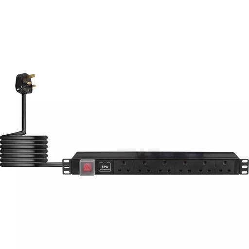 Eagle 6-Way UK Horizontal Socket 19