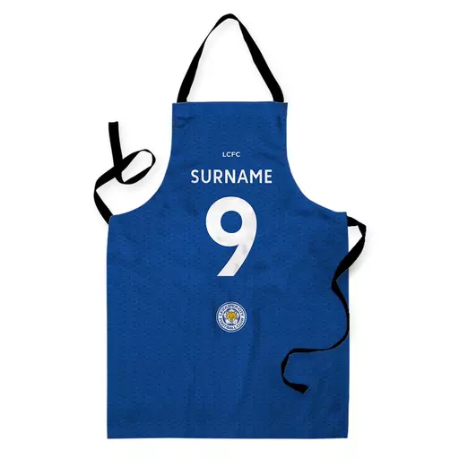 Leicester City Back of Shirt Adult Apron