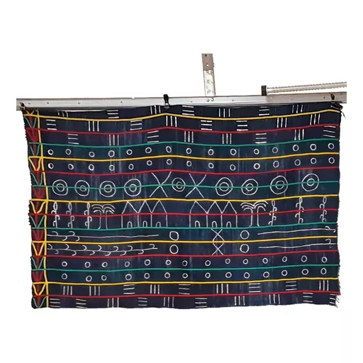 Dogon Cloth with Metal Beadwork