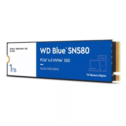 WD 1TB Blue SN580 M.2 NVMe Gen4 SSD