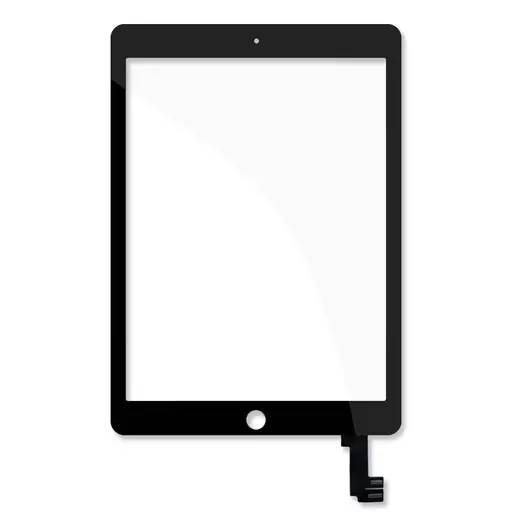 Glass w/ Touch (Glass + Digitizer) (CERTIFIED) (Black) - For iPad Air 2