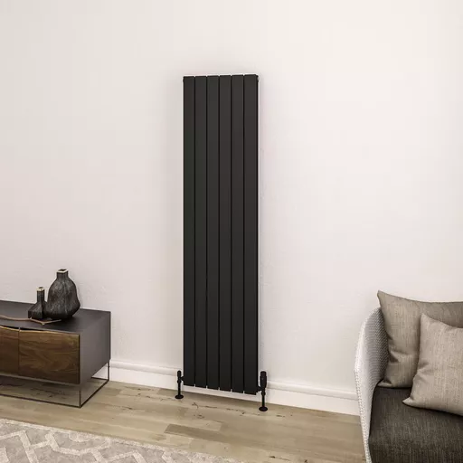 Addington II Radiator 1800 x 448 Type20 Matt Black
