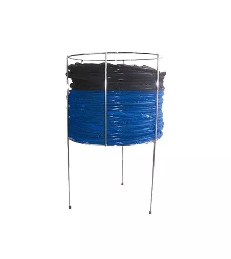 Chrome Net Basket Stacker - 410mm Dia