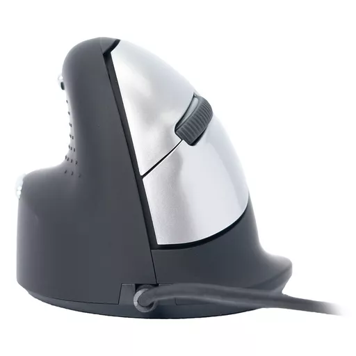 R-Go Tools Ergonomic mouse R-Go HE Break with break software, medium (hand size 165-185 mm), left-handed, Wired, black