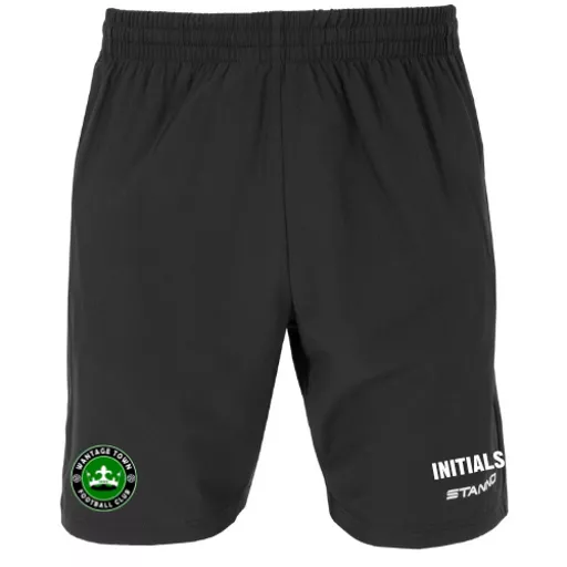 WantageTownFC_ManagersFieldWovenShort_Black_Front.png