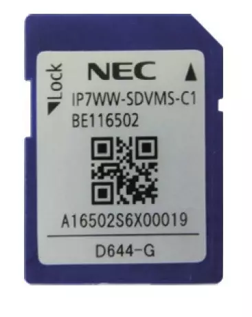 NEC BE116502 memory card 1 GB SD